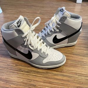 NIKE | sky high dunk wedge sneakers